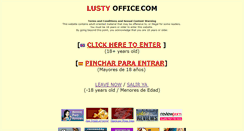 Desktop Screenshot of lustyoffice.com